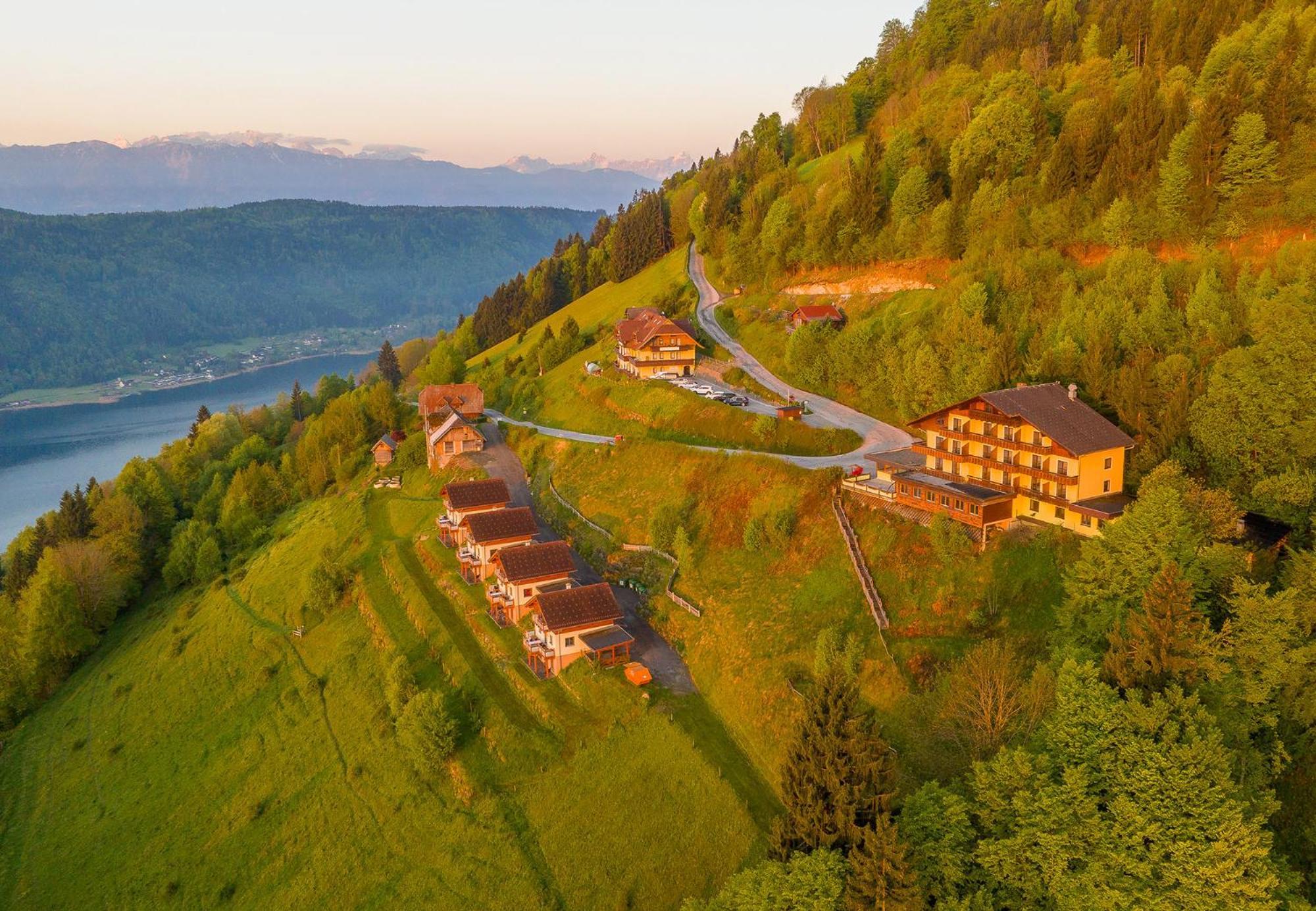 Mathiasl Wellness-Ferienhaeuser Bodensdorf Exteriér fotografie